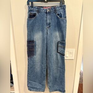 Vintage Ignition 90’s Baggy Jeans Boys Size 16 Good Condition